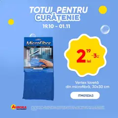 Previzualizarea de cataloage: Aurora Multimarket Aurora Multimarket Casă curată valabil de la 19.10.2026