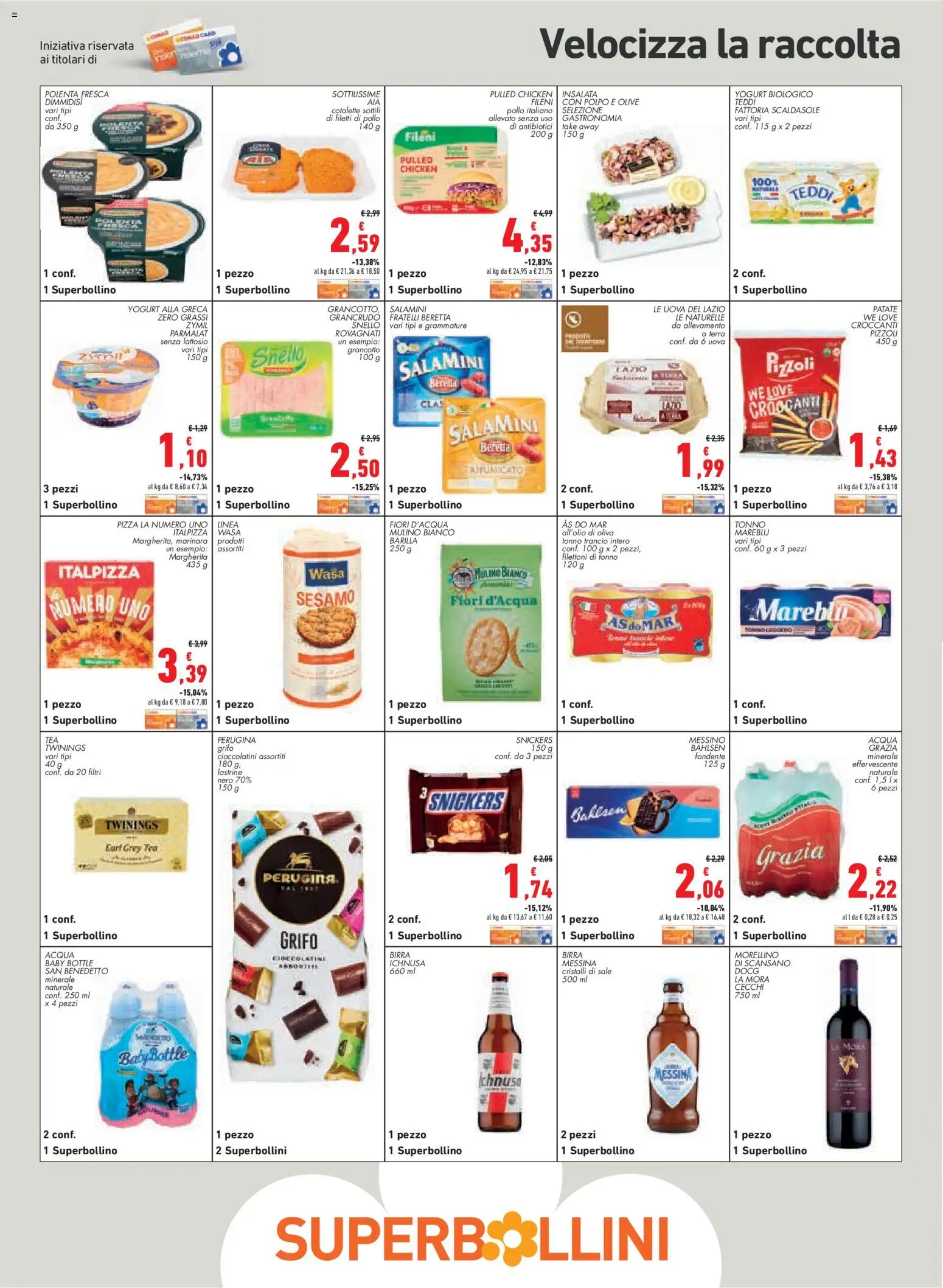 Anteprima dell'opuscolo Conad volantino City Lazio dal negozio Conad valido da 04/11/2026 - Pollo, Terra, Insalata, Patate, Olive, Birra messina, Cioccolatini, Senza lattosio