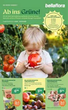 Vorschau der Angebote: bellaflora bellaflora Flugblatt - Villach, Wien, Vösendorf gültig ab 23.04.2026
