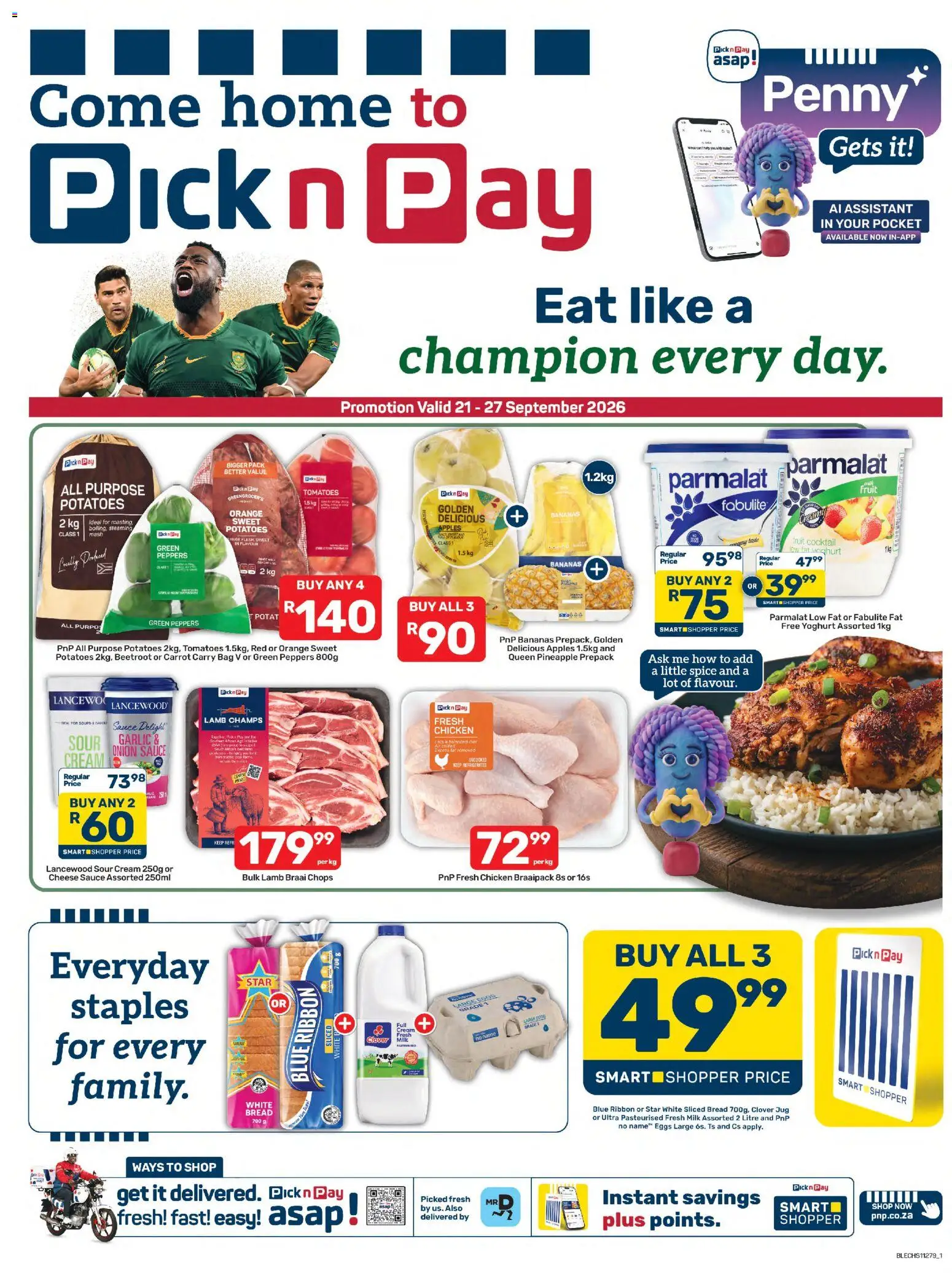 Preview of Pick n Pay flyer valid from 21/09/2026