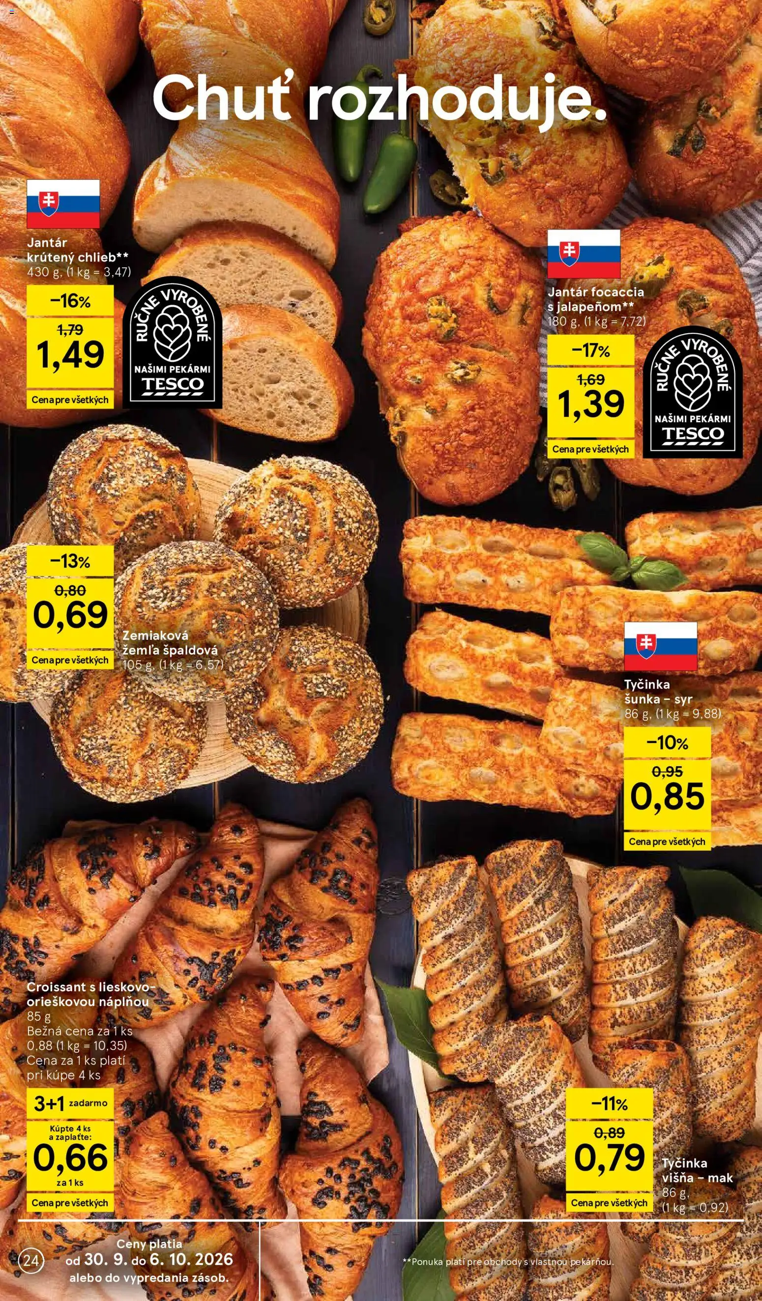 Náhľad Tesco letáku platného od 30.09.2026