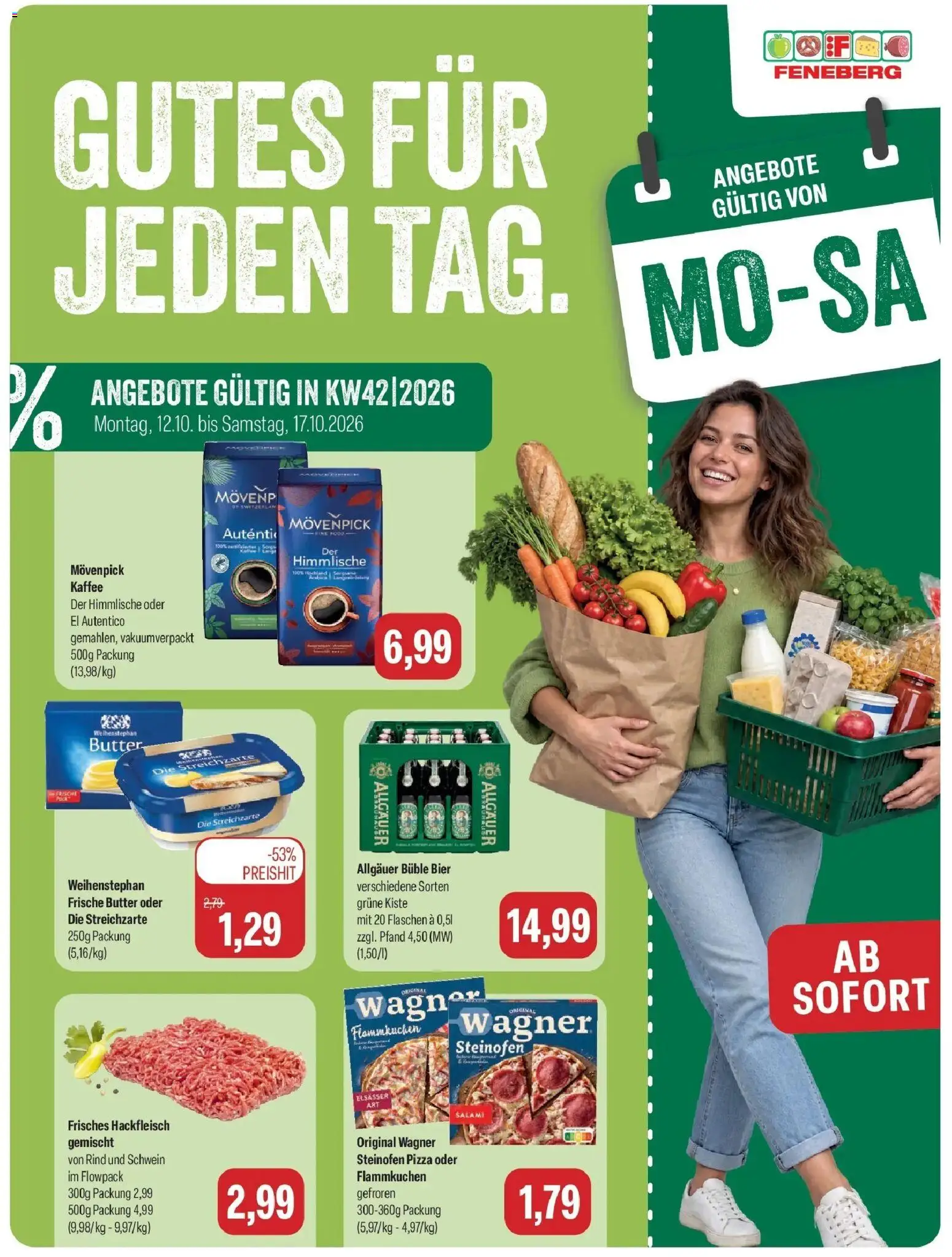 Vorschau von dem Prospekt des Geschäftes Feneberg, gültig ab dem 12.10.2026