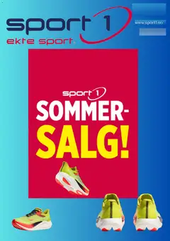 Forhåndsvis Sport 1 kundeavis fra butikk Sport 1 gyldig fra 25/06/2026