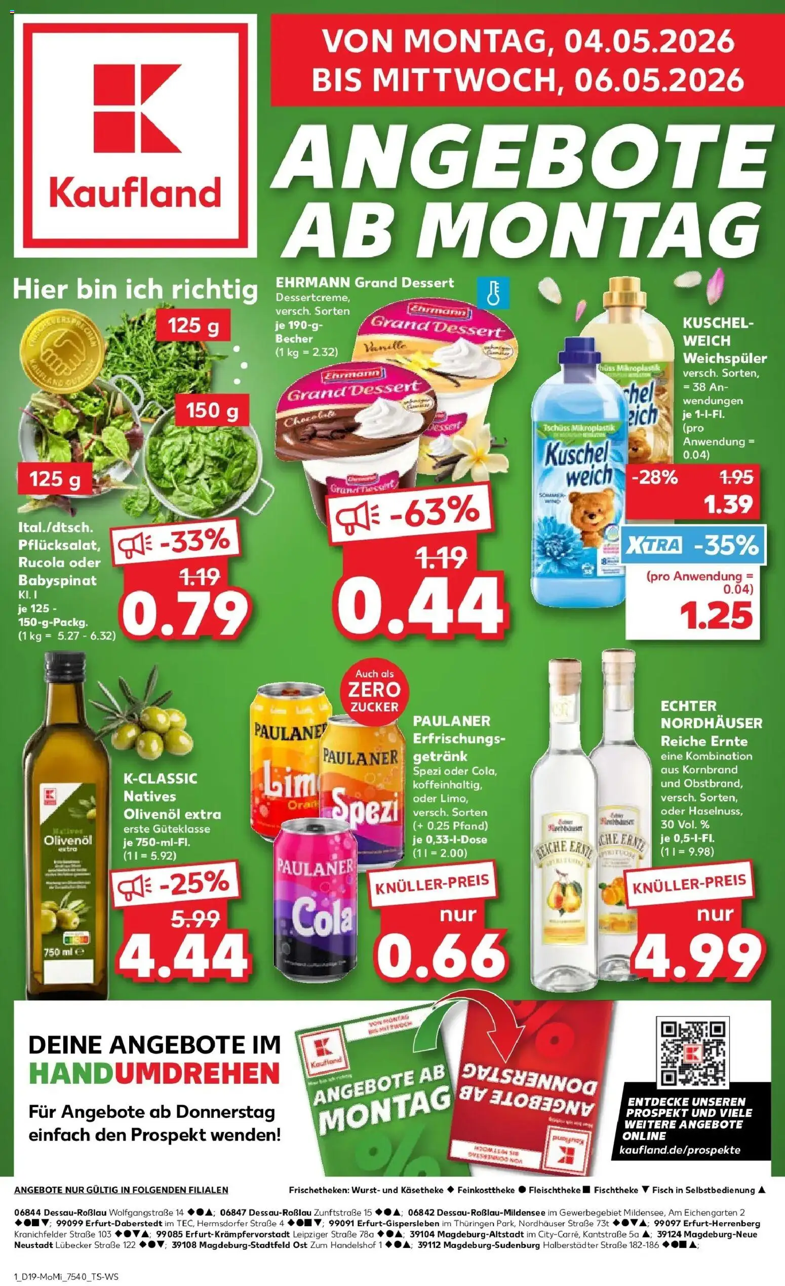 Vorschau von dem Prospekt des Geschäftes Kaufland, gültig ab dem 04.05.2026
