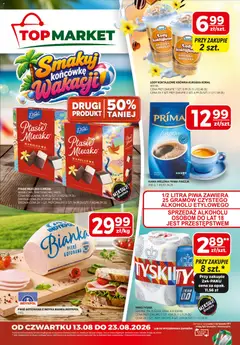 Pogląd gazetki "Top Market gazetka" ze sklepu Top Market ważnej od 13.08.2026