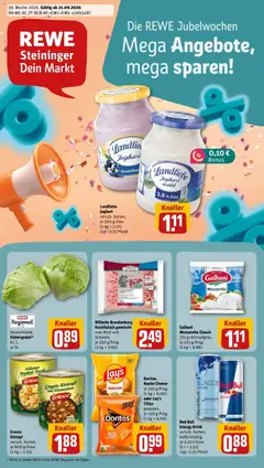 Vorschau von dem Prospekt des Geschäftes Rewe, gültig ab dem 21.09.2026