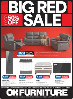 Preview of OK Furniture flyer valid from 24/08/2026