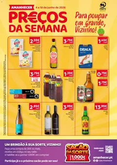 Pré-visualização do folheto da loja Amanhecer válida a partir de 04/06/2026