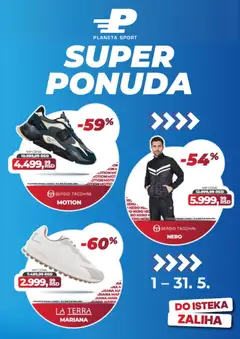 Pregled Planeta Sport kataloga - važi od 01.05.2026
