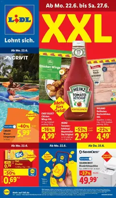 Vorschau von dem Prospekt des Geschäftes Lidl, gültig ab dem 21.06.2026