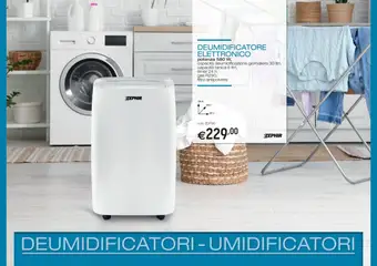 Anteprima dell'opuscolo Volantino Deumidificatori - Umidificatori dal negozio Brico OK valido da 11/09/2025