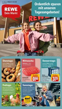 Vorschau von dem Prospekt des Geschäftes Rewe, gültig ab dem 10.05.2026
