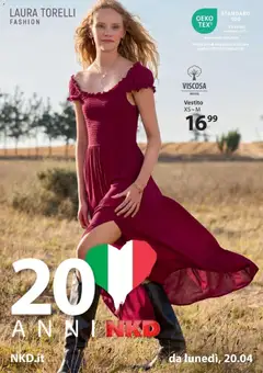 Anteprima dell'opuscolo NKD volantino Laura Torelli dal negozio NKD valido da 20/04/2026