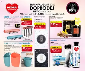 Náhľad Dedra letáku platného od 01.08.2026