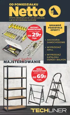 Pogląd gazetki "Netto gazetka od poniedziałku NonFood" ze sklepu Netto ważnej od 01.06.2026