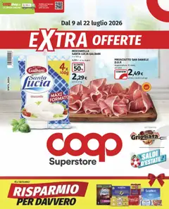Anteprima dell'opuscolo COOP volantino Superstore Brescia dal negozio COOP valido da 09/07/2026