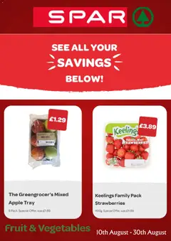 Preview of Spar Spar - Offers valid from 10/08/2026