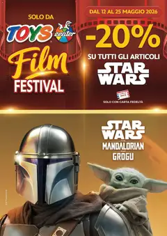 Anteprima dell'opuscolo Toys Center volantino Star Wars dal negozio Toys Center valido da 12/05/2026