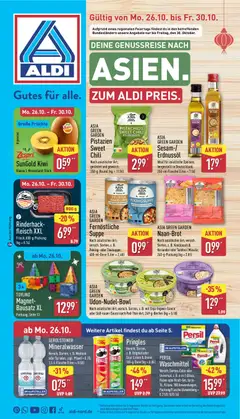 Vorschau von dem Prospekt des Geschäftes Aldi, gültig ab dem 26.10.2026