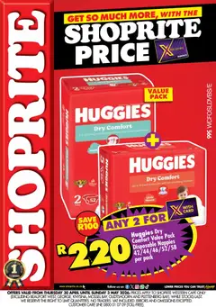 Preview of Shoprite flyer valid from 30/04/2026