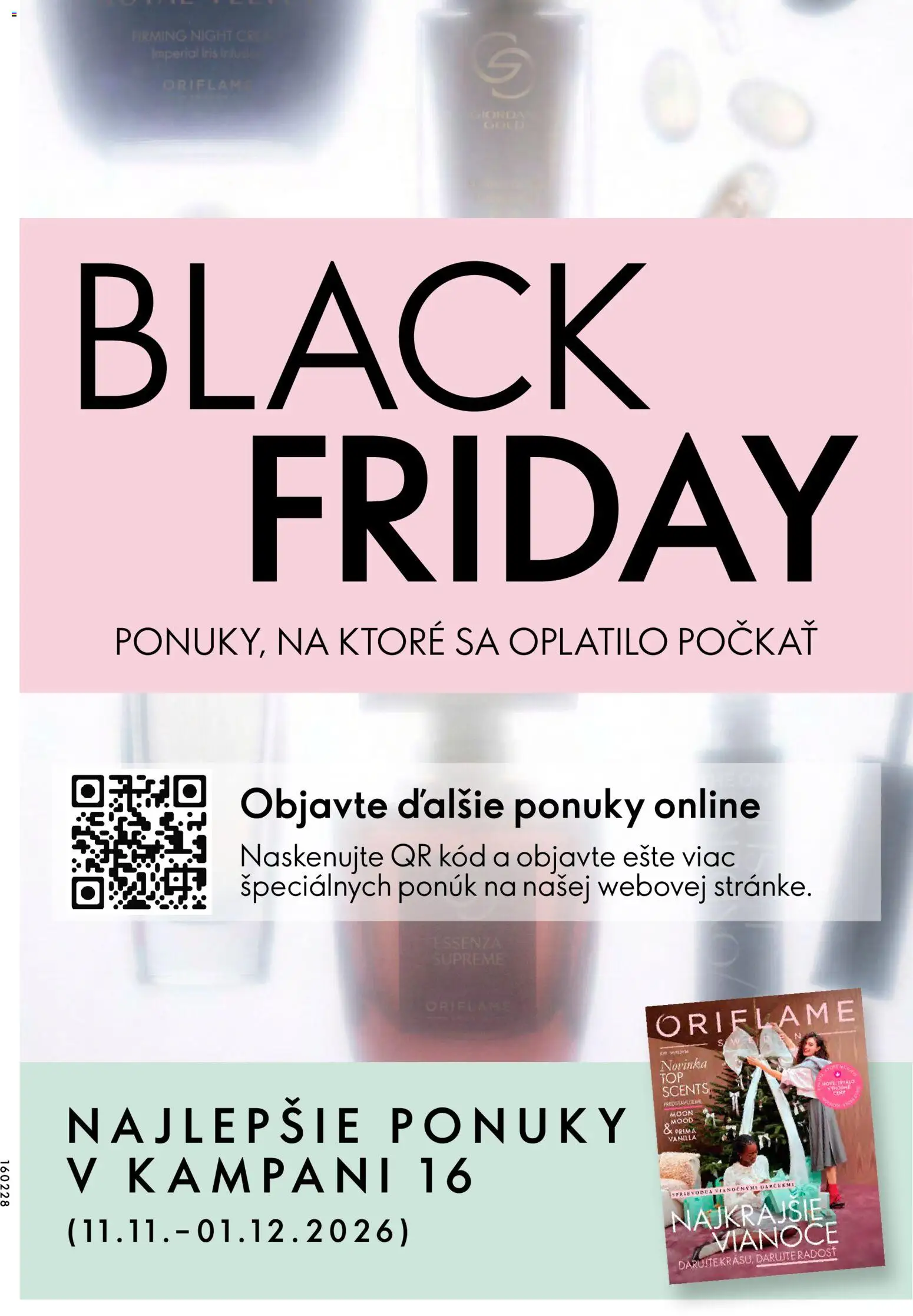 Náhľad Oriflame letáku platného od 11.11.2026