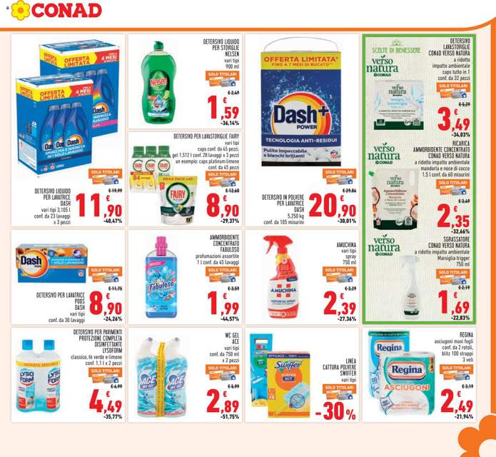 Nuovo volantino Conad dal 26/08