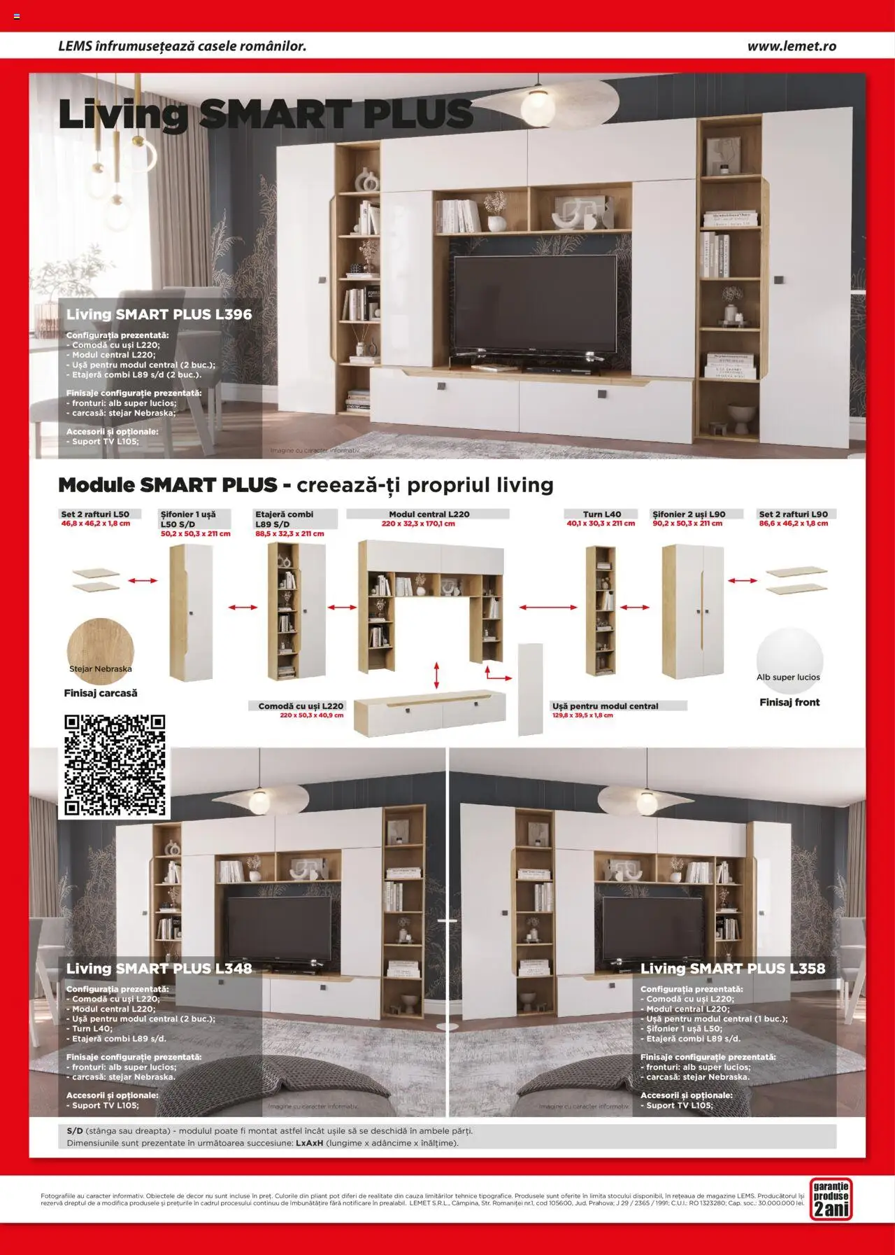 Previzualizarea de cataloage: Lem’s Catalog - Living-uri Smart și Smart Plus valabil de la 20.11.2023