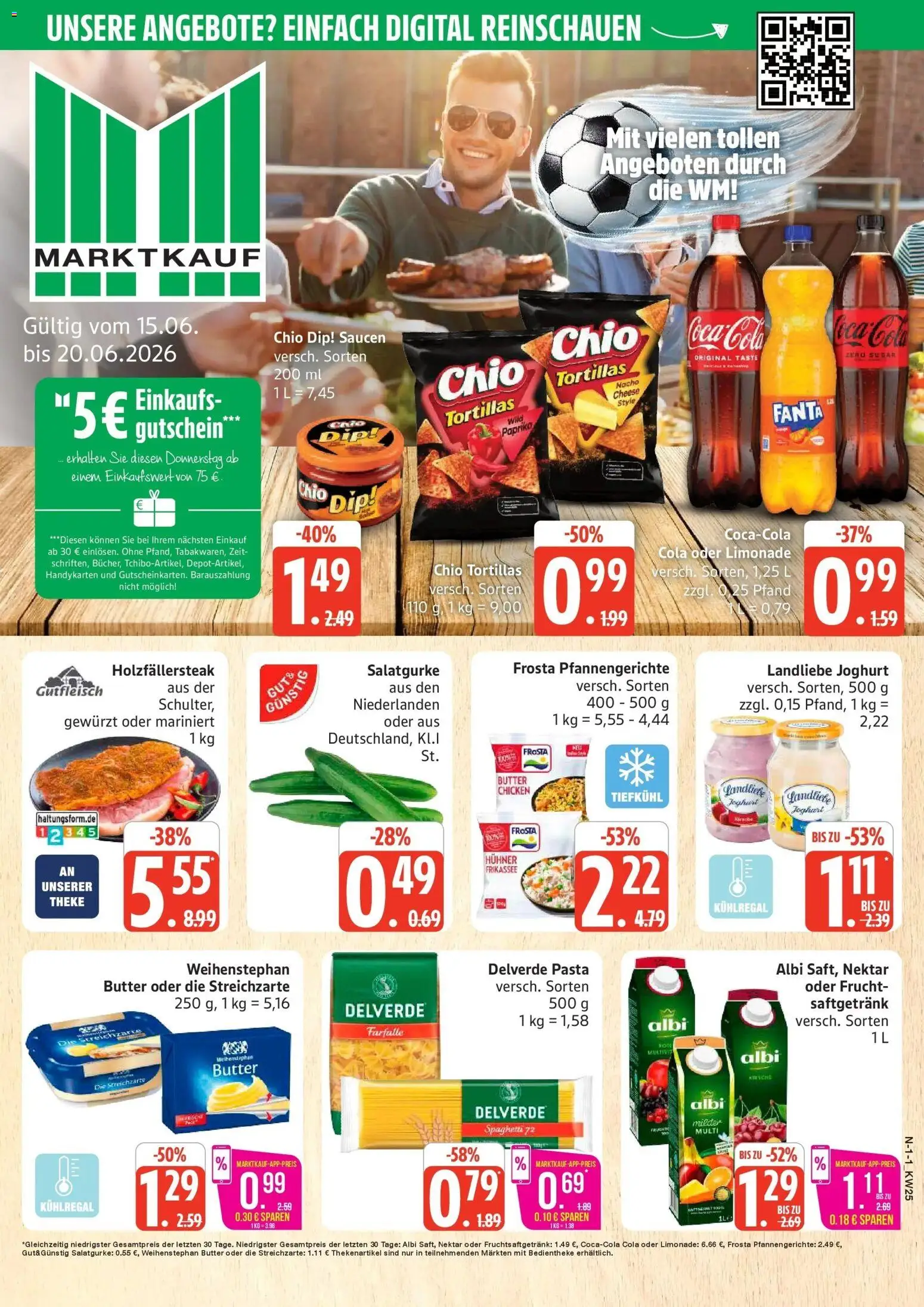 Vorschau von dem Prospekt des Geschäftes Marktkauf, gültig ab dem 15.06.2026