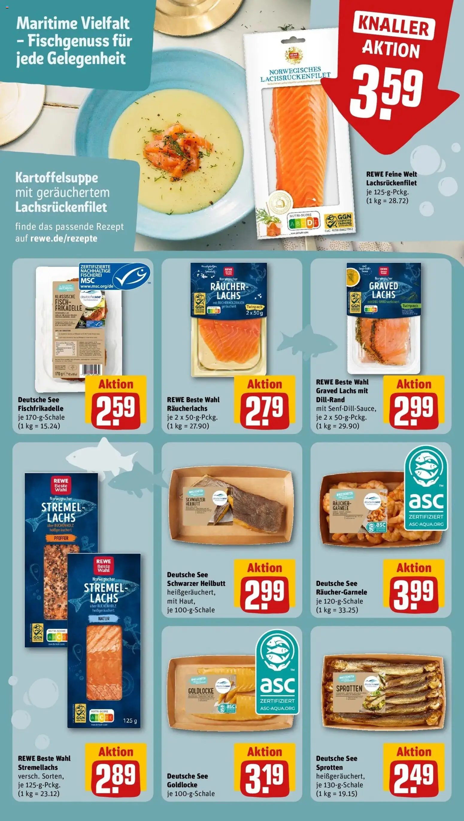 Vorschau von dem Prospekt des Geschäftes Rewe, gültig ab dem 26.10.2026