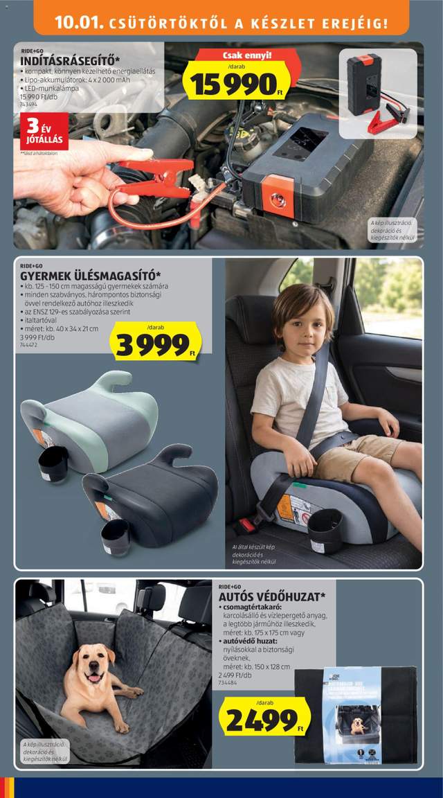 Új Aldi akciós újság 10.01.