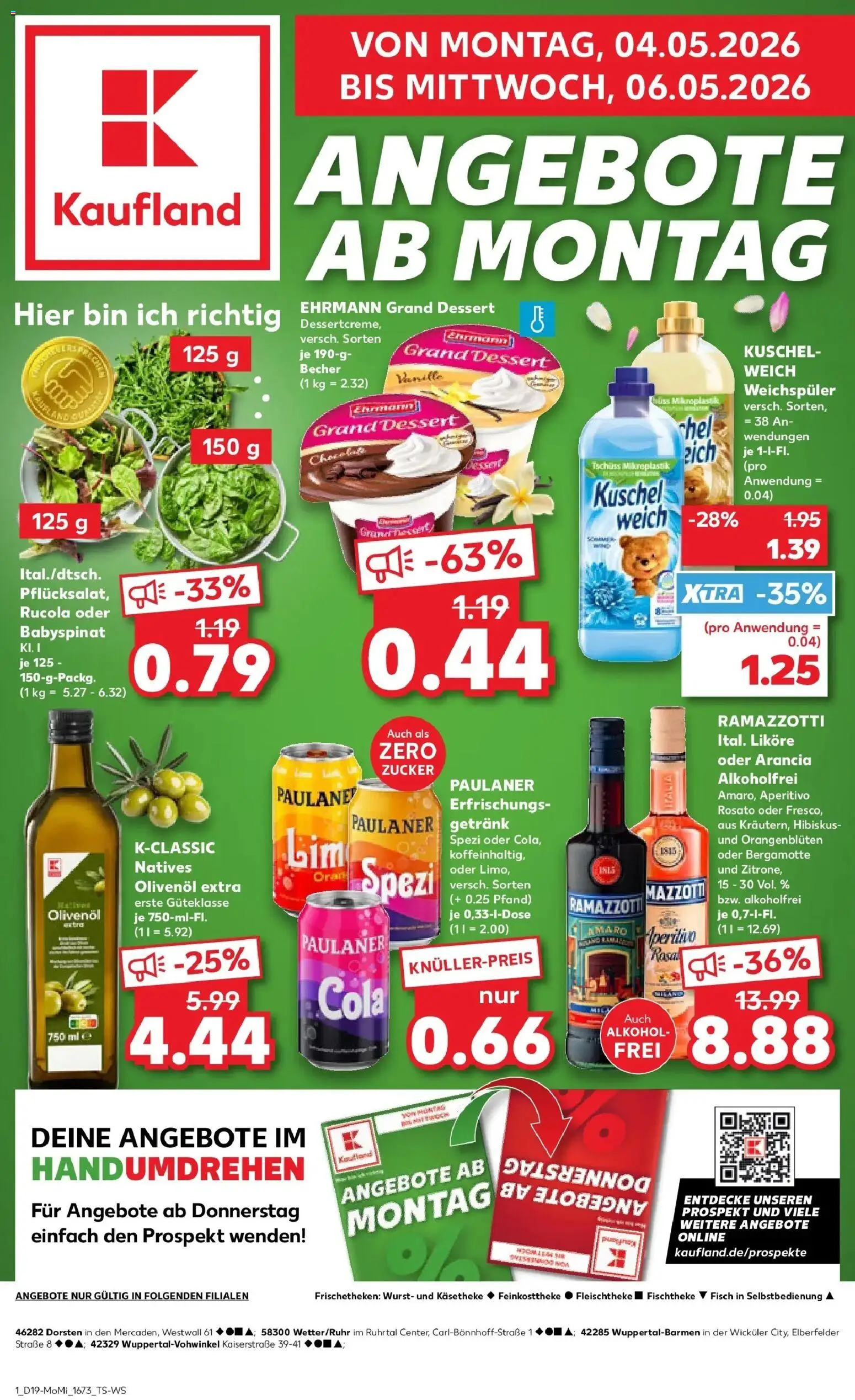 Vorschau von dem Prospekt des Geschäftes Kaufland, gültig ab dem 04.05.2026