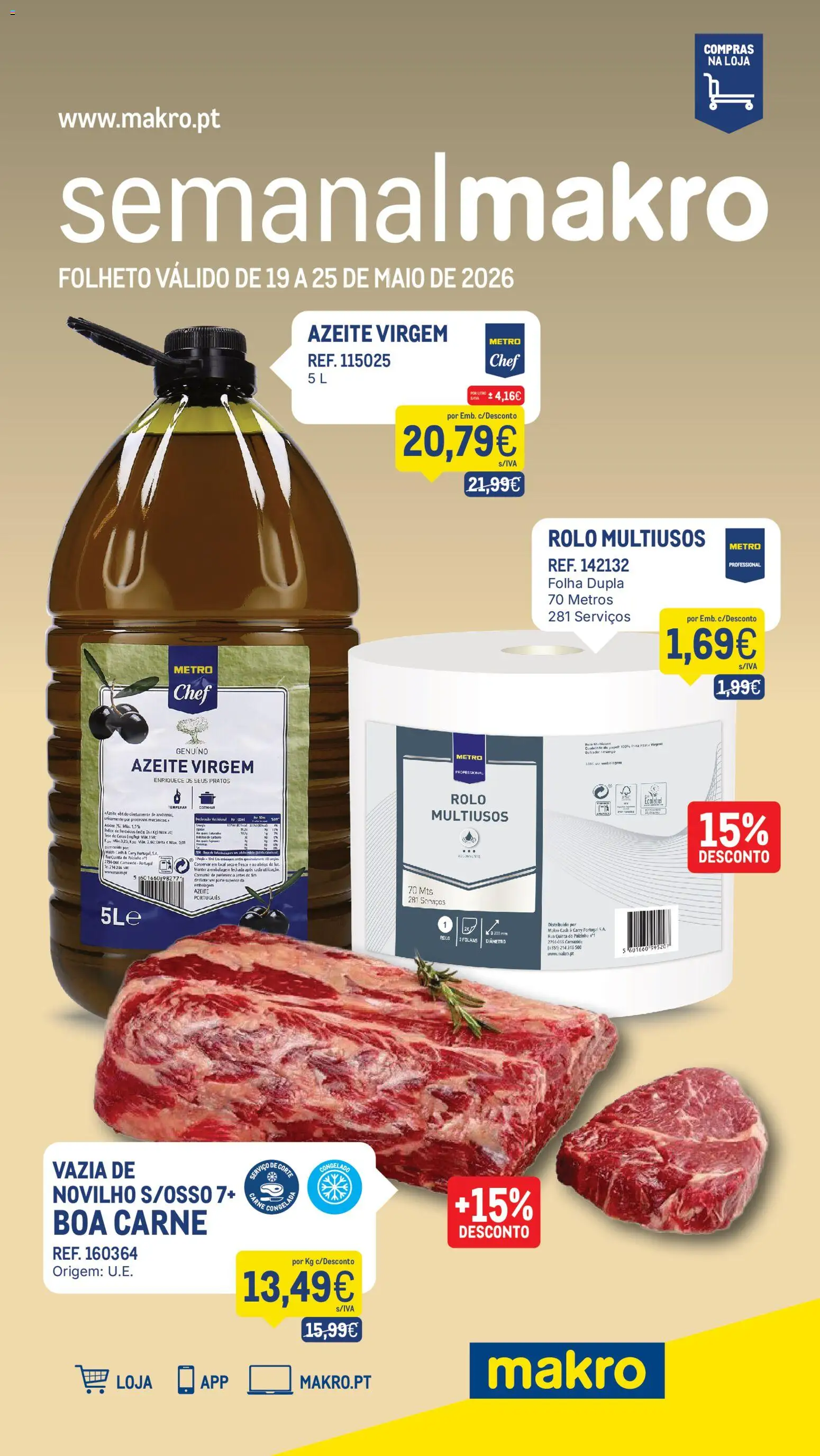 Pré-visualização do folheto da loja Makro válida a partir de 19/05/2026