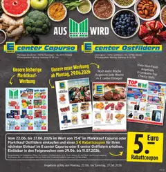 Vorschau von dem Prospekt des Geschäftes Marktkauf, gültig ab dem 21.06.2026