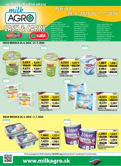 Náhľad Milk Agro letáku platného od 24.06.2026