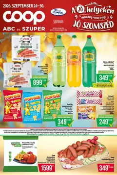 COOP - COOP - Abc & Szuper / Tisza megtekintése, amely érvényes 2026.09.24.-től