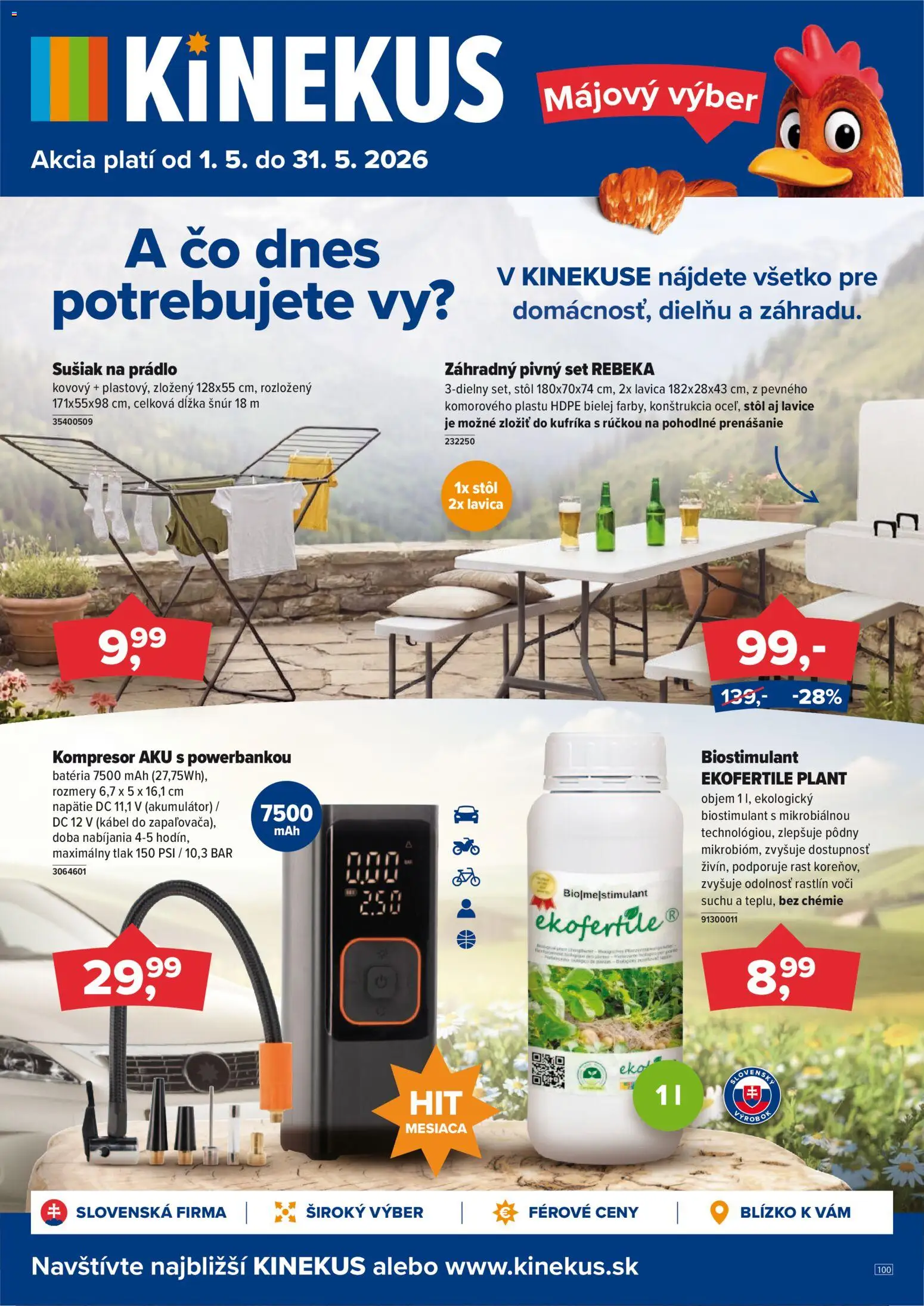 Náhľad Kinekus letáku platného od 01.05.2026