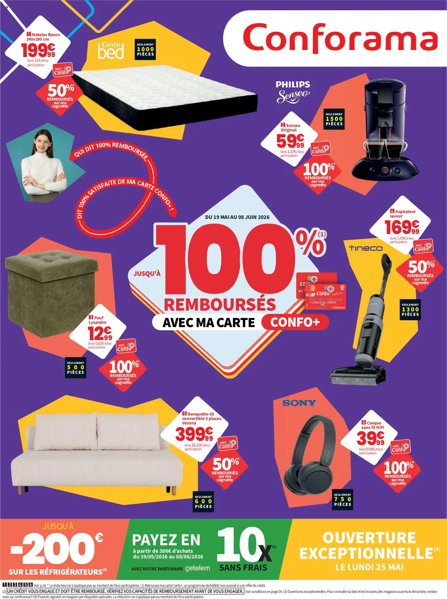 Prévisualisation de Conforama catalogue du magasin Conforama formulaire valide 19/05/2026