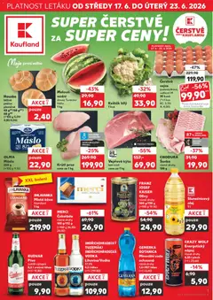 Náhled nabídky: Kaufland Kaufland leták - Kolín platný od 17.06.2026