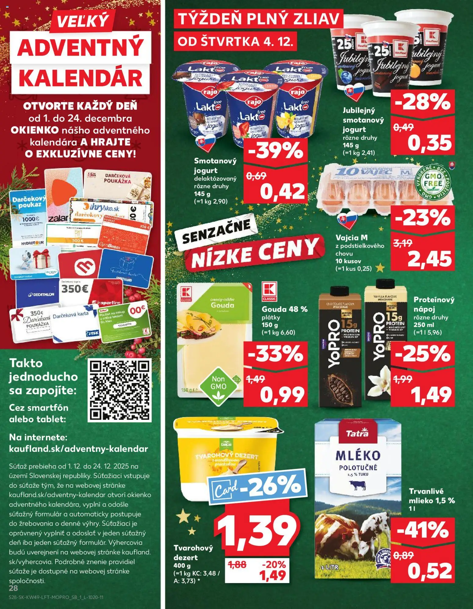 Náhľad Kaufland letáku platného od 04.12.2025