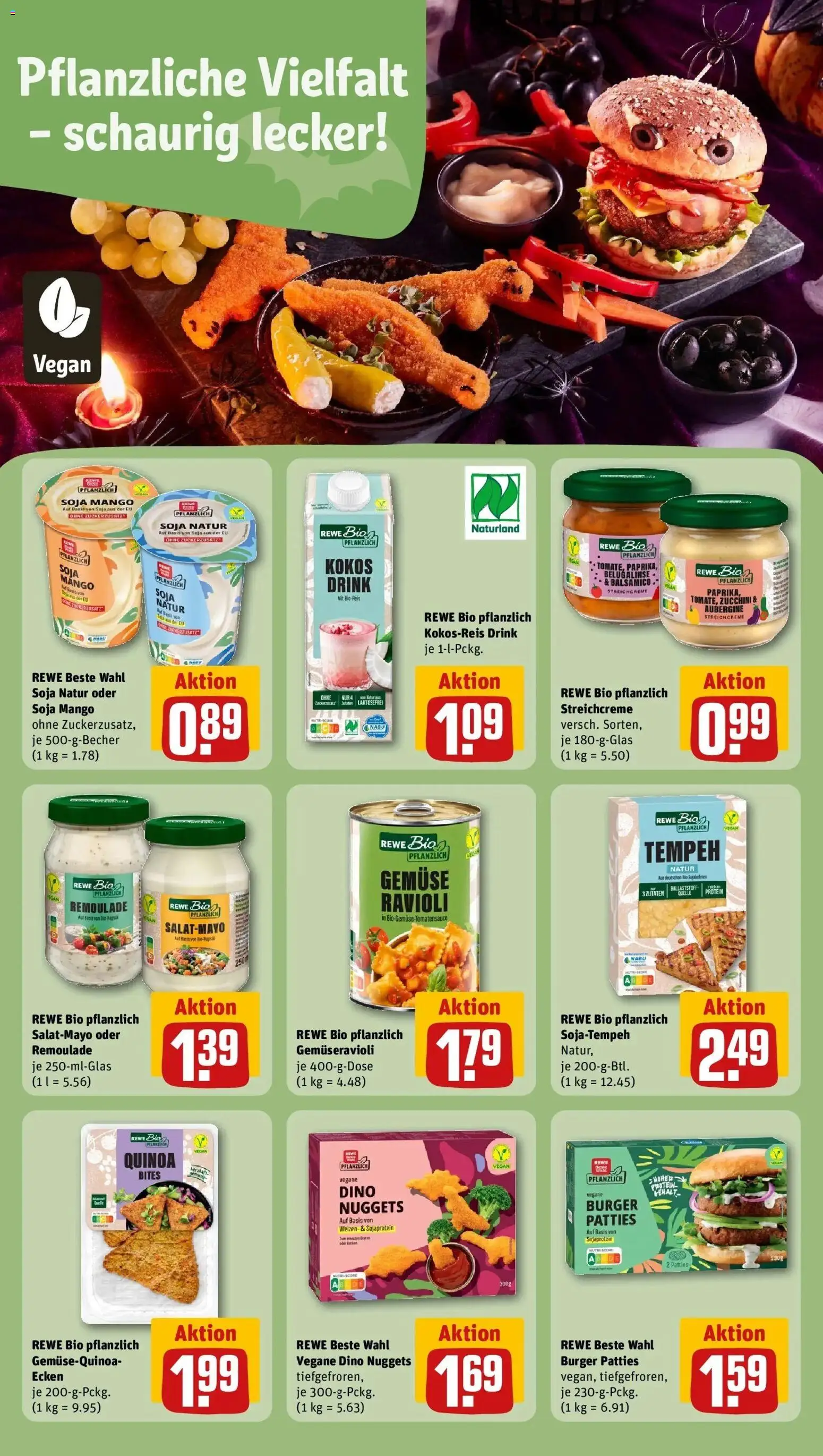Vorschau von dem Prospekt des Geschäftes Rewe, gültig ab dem 26.10.2026