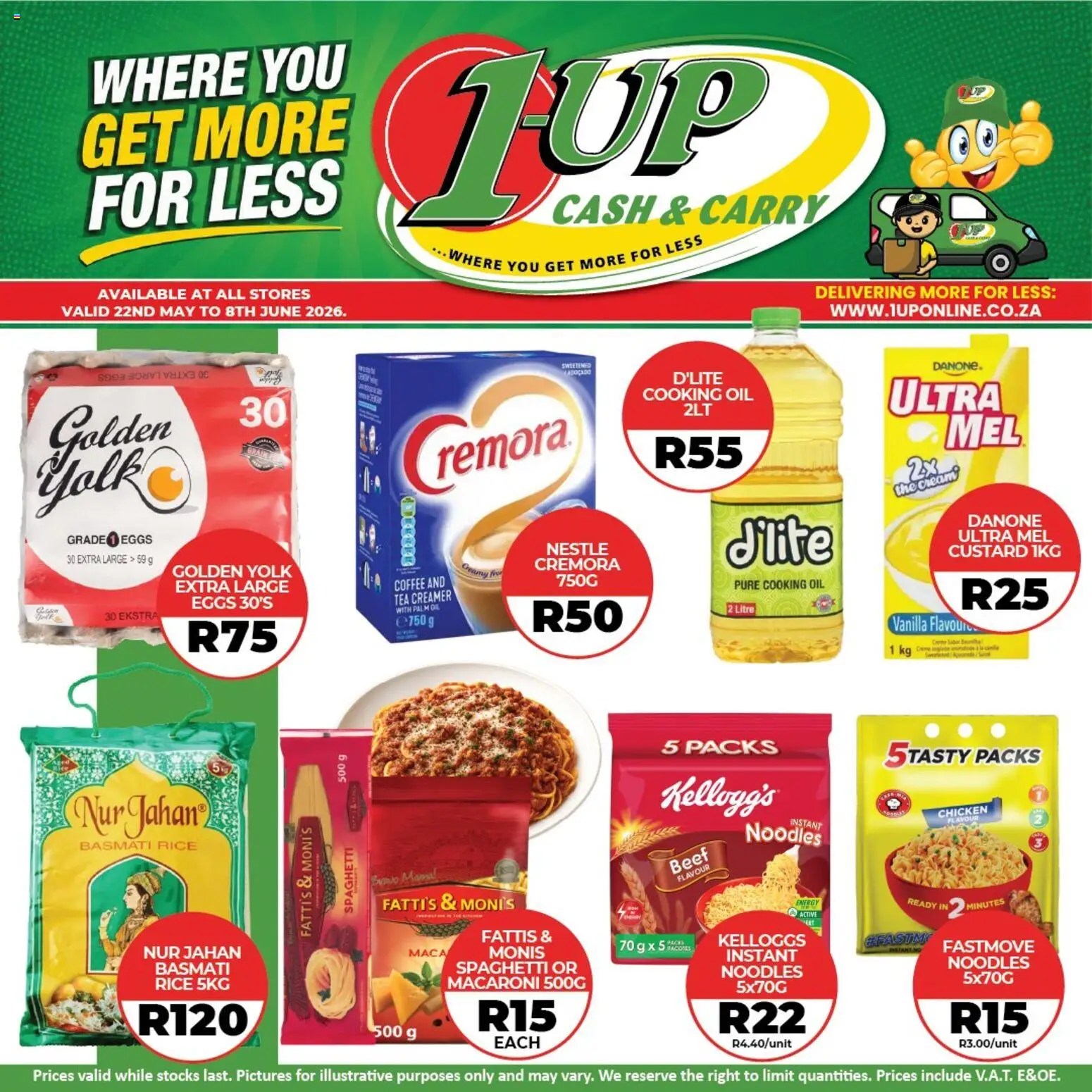 Preview of 1UP Cash & Carry flyer valid from 22/05/2026