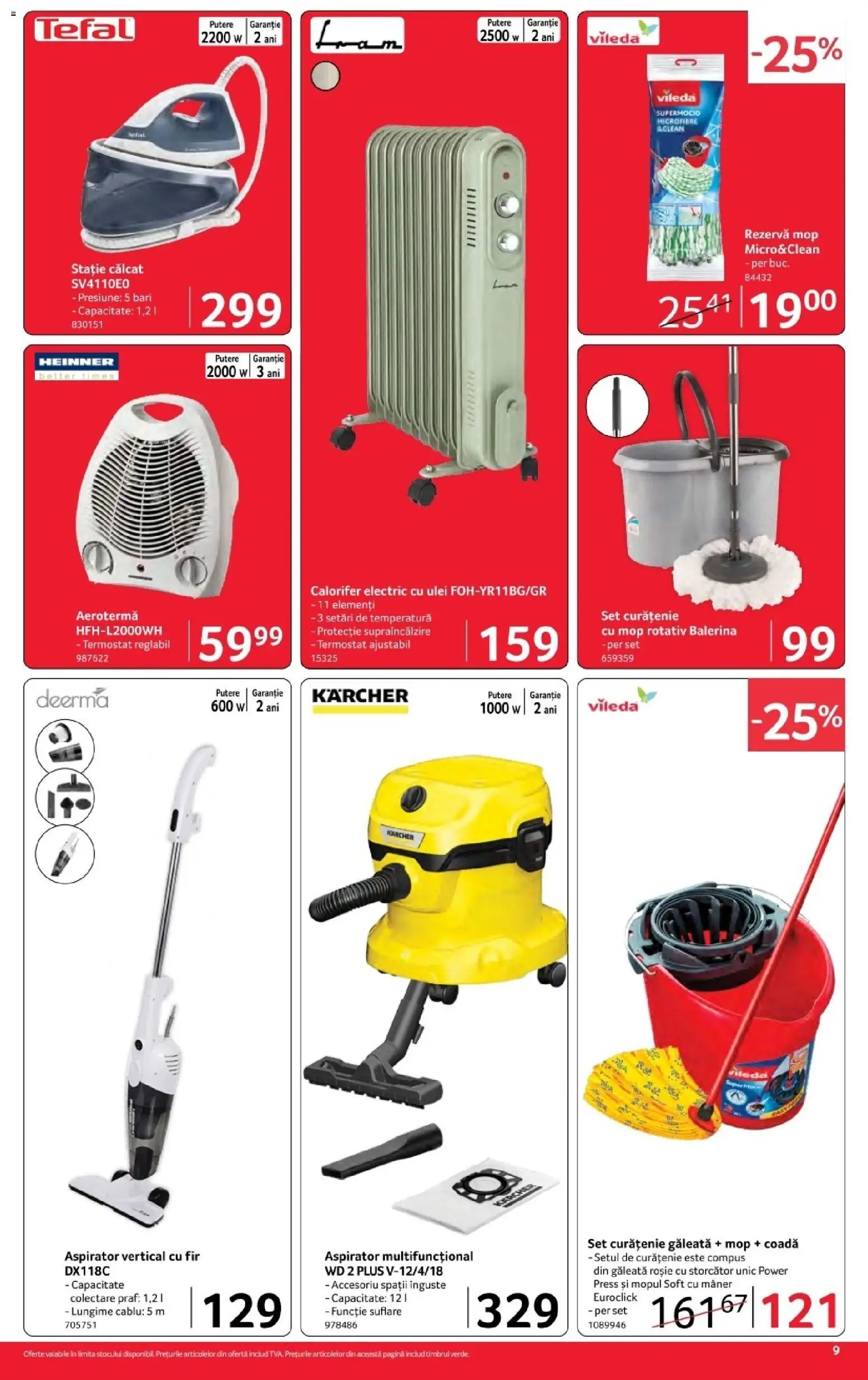 Previzualizarea de cataloage: Selgros Selgros Black Friday valabil de la 30.10.2026 - Aspirator vertical, Aspirator, Mop, Power, Plus, Cablu, Mâner, Storcător