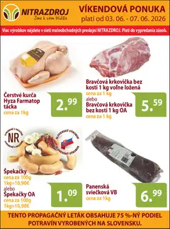 Náhľad Nitrazdroj letáku platného od 03.06.2026