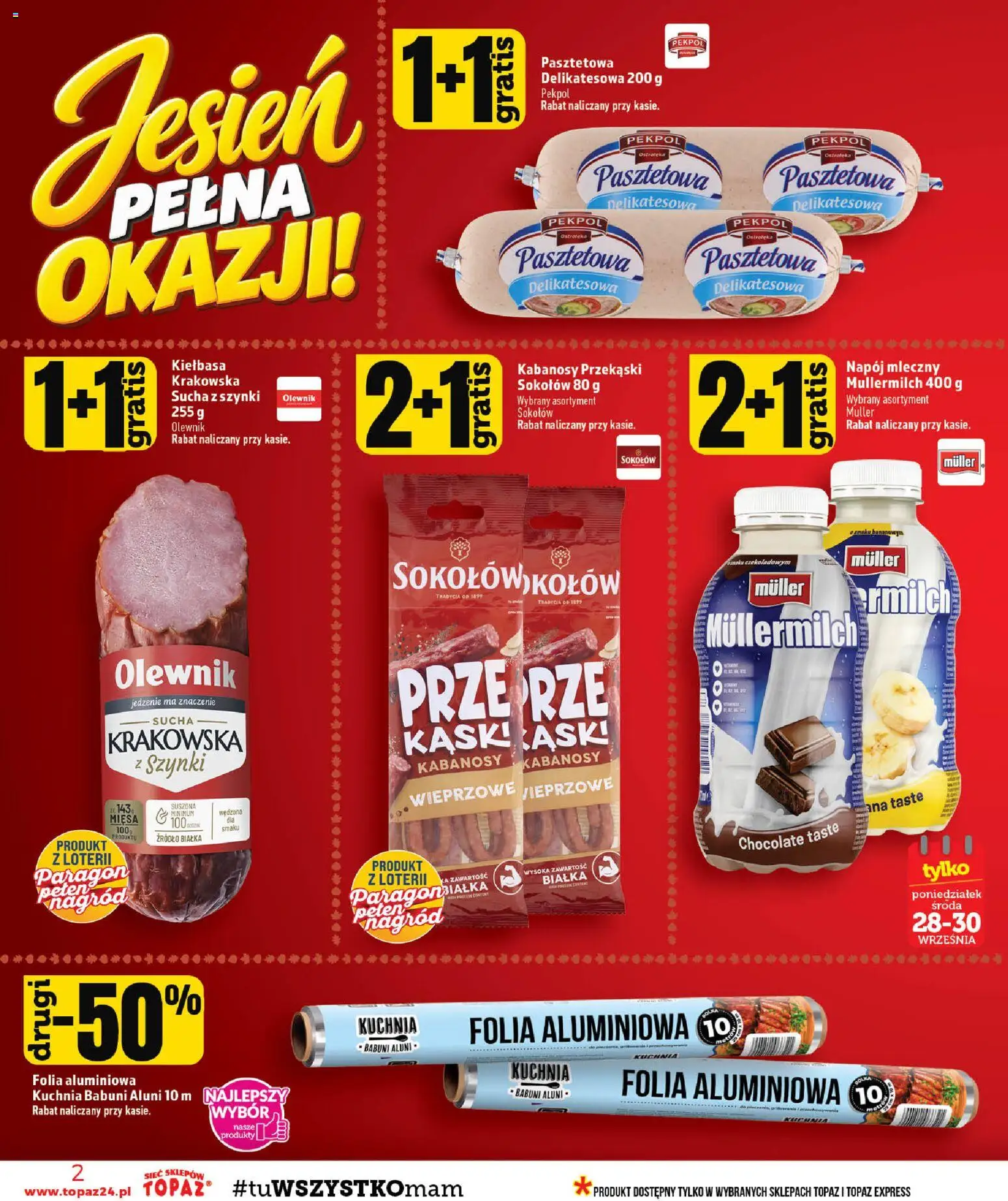 Pogląd gazetki "Topaz gazetka - MAZ" ze sklepu Topaz ważnej od 24.09.2026