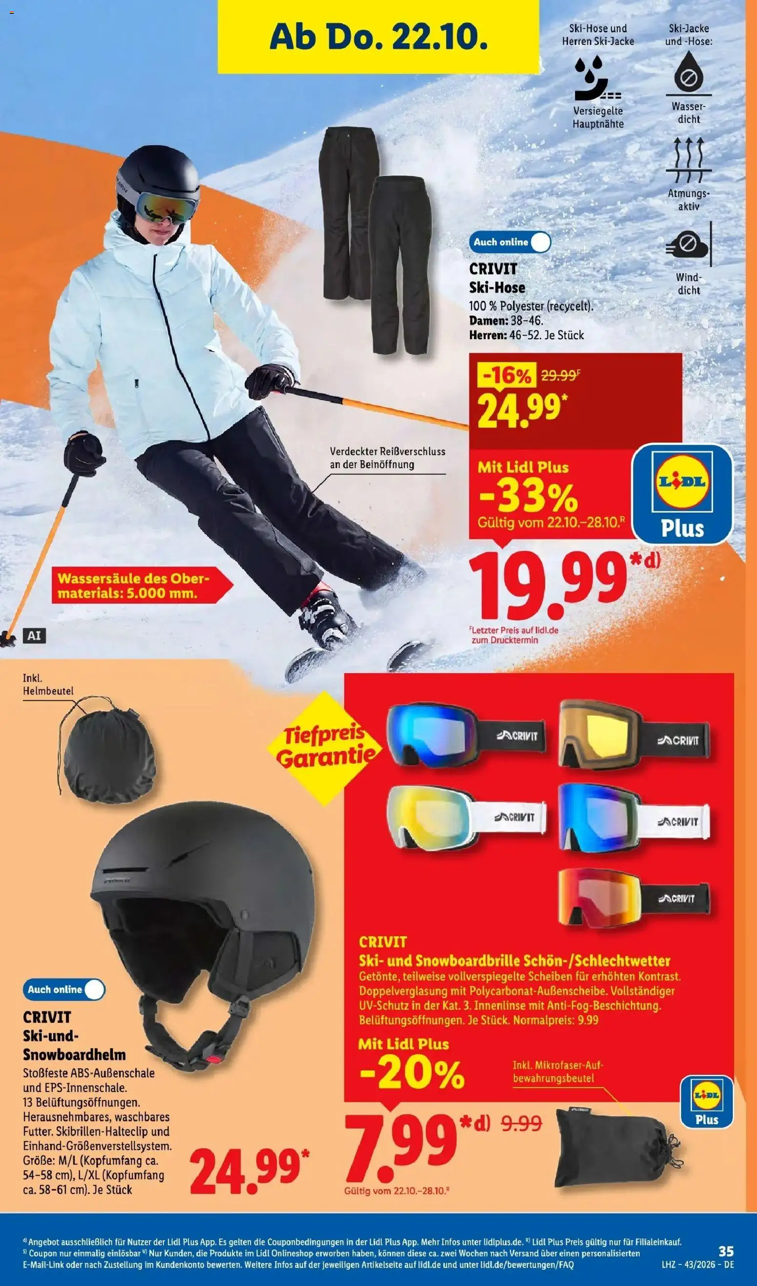 Vorschau von dem Prospekt des Geschäftes Lidl, gültig ab dem 19.10.2026