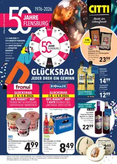 Eksempel på tilbudsavis CITTI - 50 år i Flensborg fra butik CITTI gyldig fra 29/07/2026