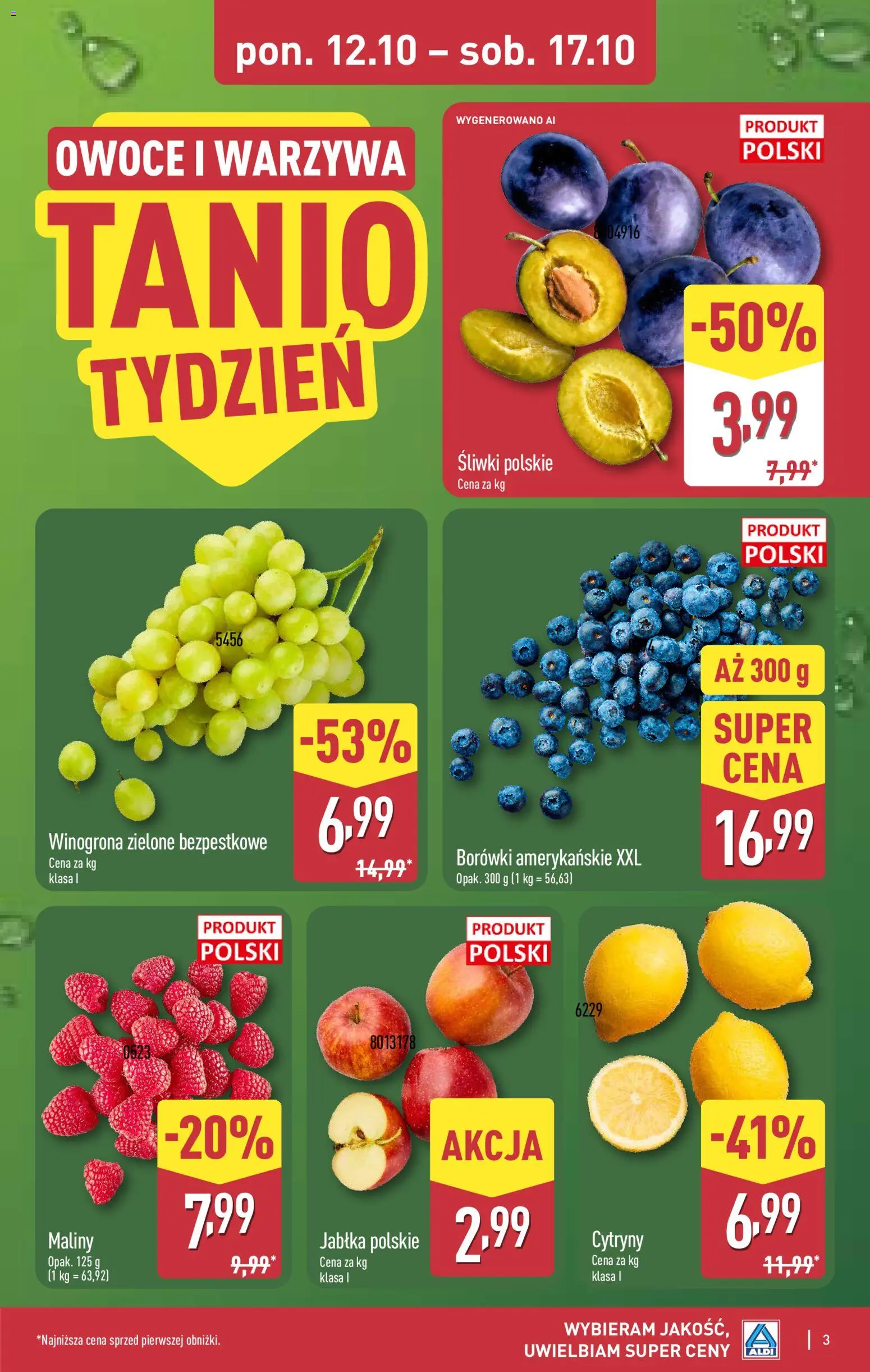 Pogląd gazetki "Aldi gazetka" ze sklepu Aldi ważnej od 12.10.2026