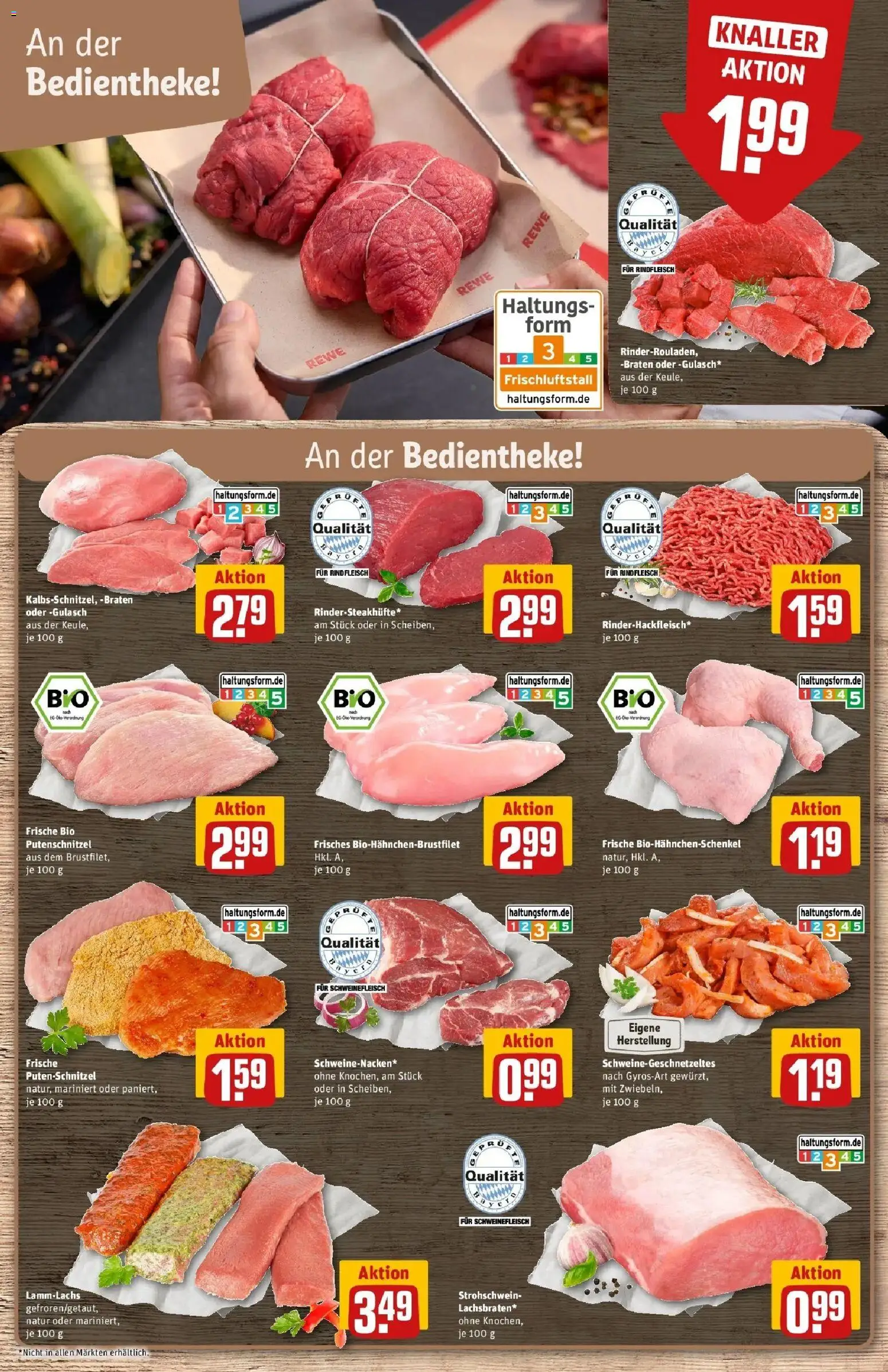 Vorschau von dem Prospekt des Geschäftes Rewe, gültig ab dem 26.10.2026