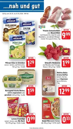 Vorschau von dem Prospekt des Geschäftes nah & gut, gültig ab dem 26.10.2026