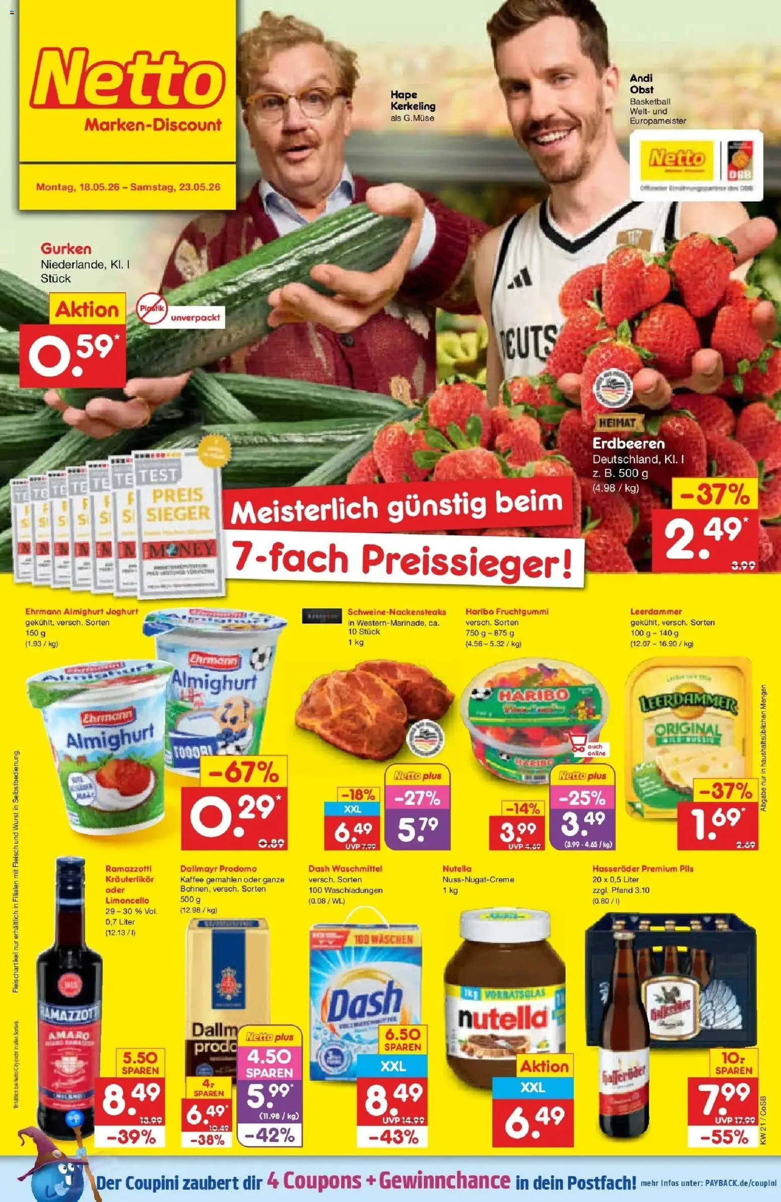 Vorschau von dem Prospekt des Geschäftes Netto Marken-Discount, gültig ab dem 17.05.2026